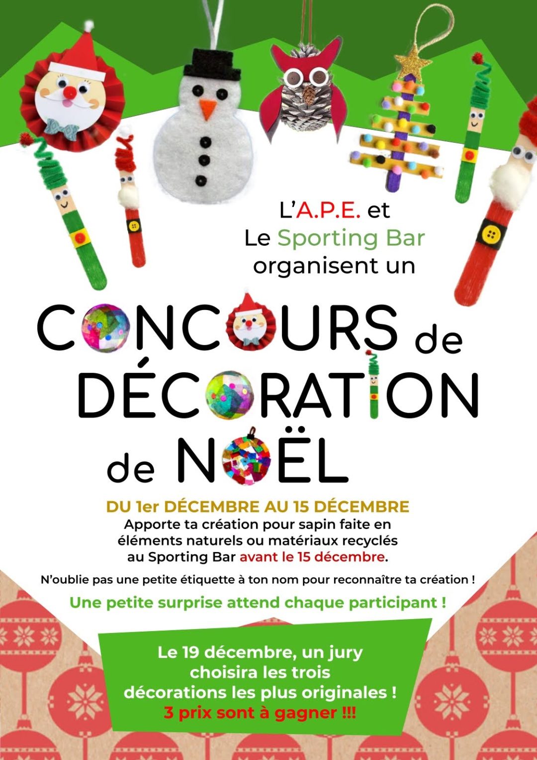 Le Concours de Décoration de Noël 2024 : Un Événement Festive et Créatif