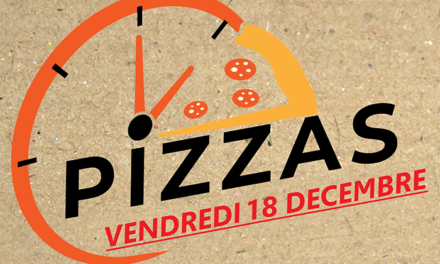 Vente Pizzas 18 décembre 2020