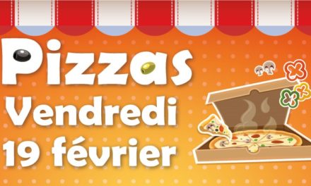 Vente Pizzas 19 février 2021