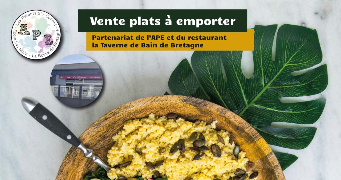 Vente des plats à emporter : couscous pour bien démarrer les vacances