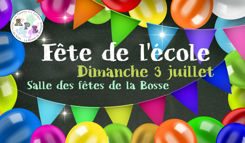 3 juillet : Fête de l’École